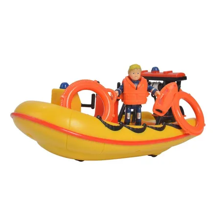 Simba Feuerwehrmann Sam Neptune Boot mit Figur