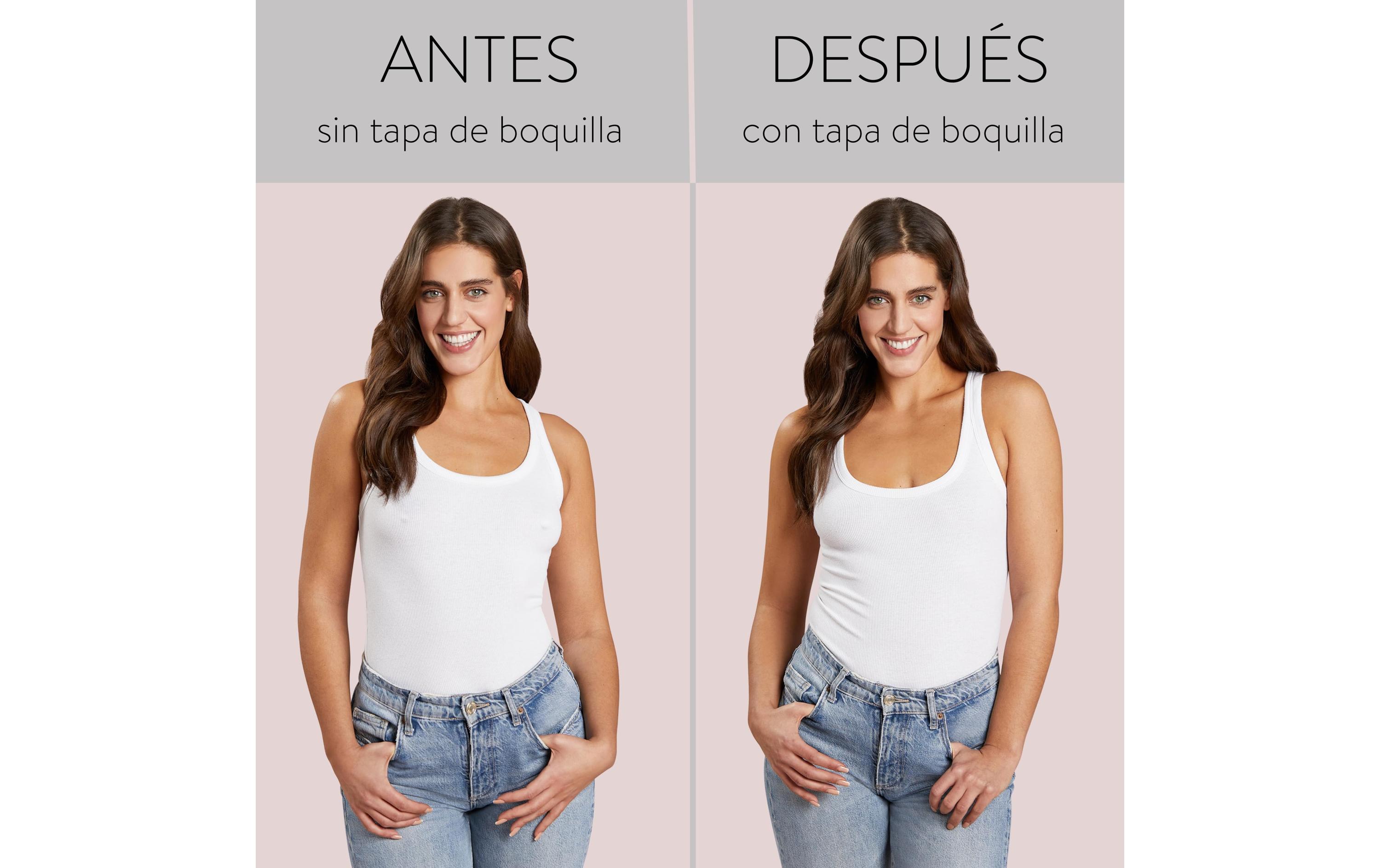 Silikon Nippel Pads helles nude 2 StückUnsichtbarer Halt für jedes Outfit