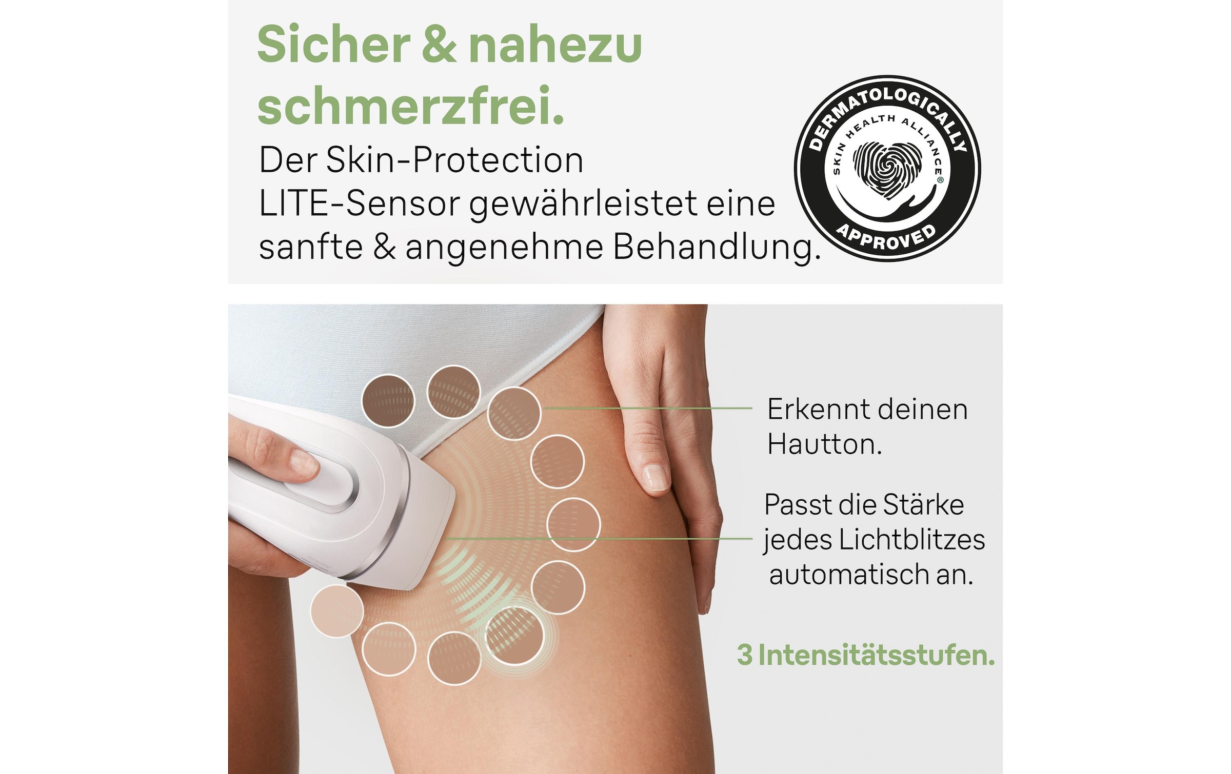Braun IPL-Haarentferner »Silk-expert Pro 3 PL3230« 100 Lichtimpulse