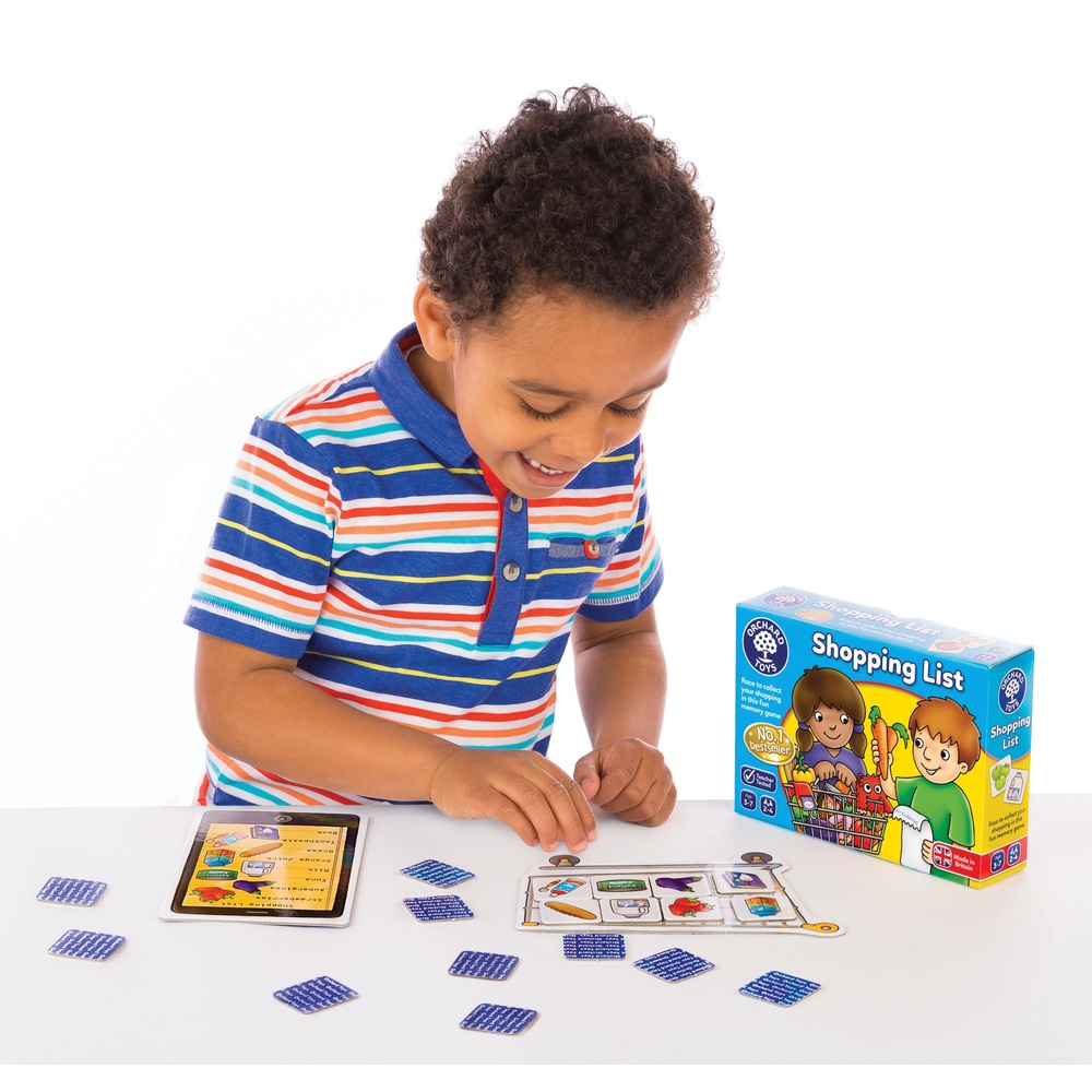 Einkaufsliste für Orchard Toys
