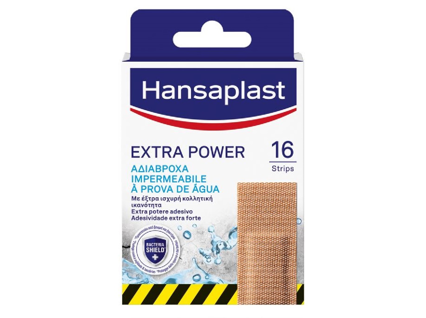 Pensos de Feridas Extra Power HANSAPLAST 16 un