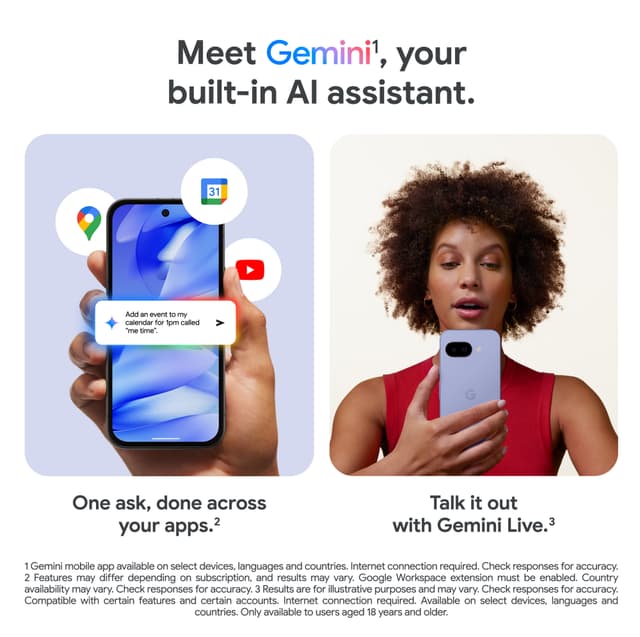 Google Pixel 9a 5G smartphone 8/128GB (Obsidian)