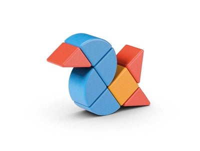 Geomag Magicube Kort og Klosser 16 Brikker