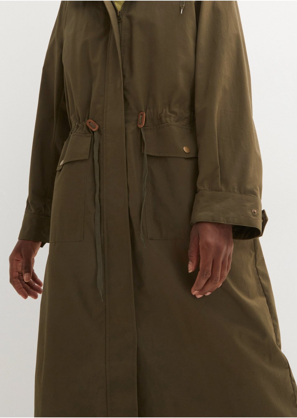 Parka mi-saison 3 en 1 avec gilet sans manches matelassé léger