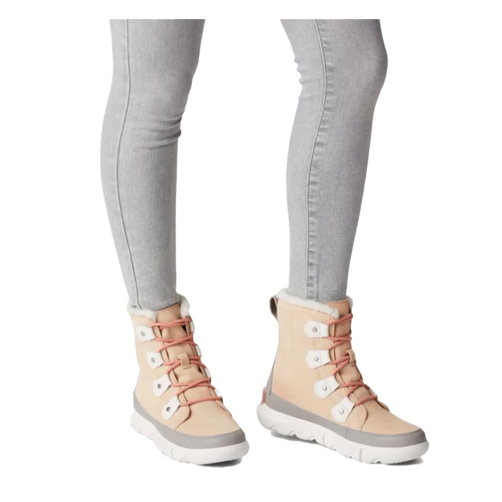 Sorel EXPLORER II JOAN WP - Après-ski Femme nova sand/sea