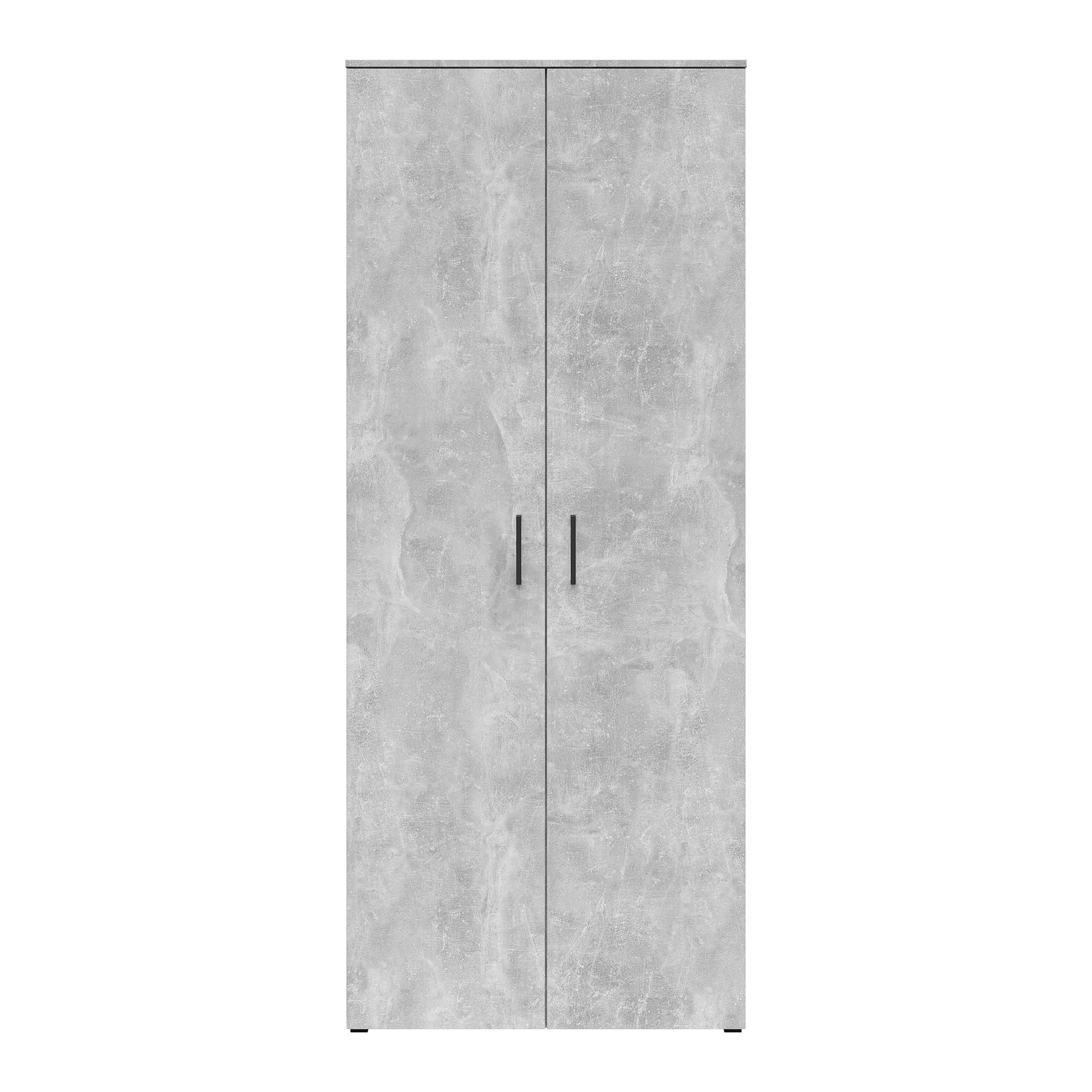 Haushaltsschrank - Betonoptik - Breite 80 cm