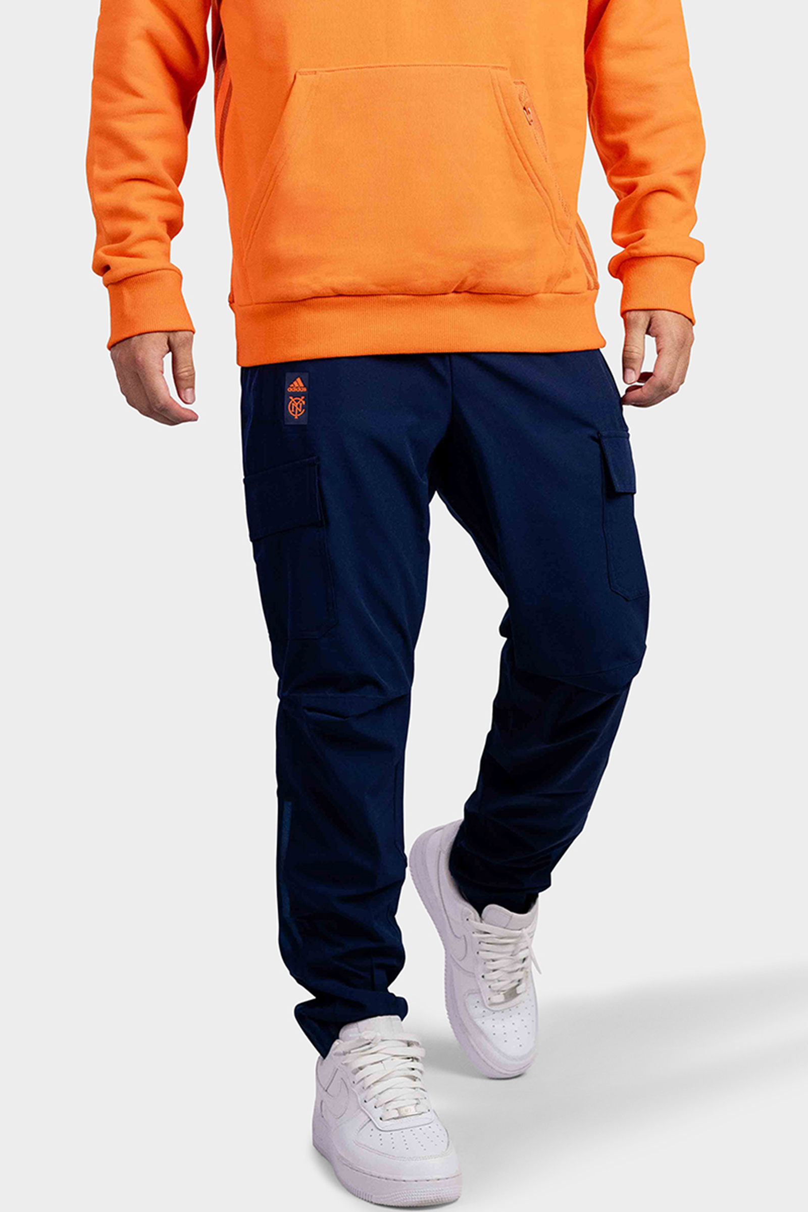 New York City FC Trainingspak Senior Oranje/Blauw