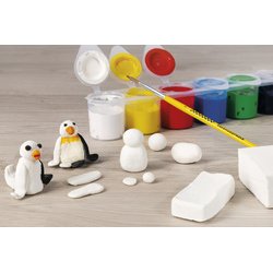 Pâte à modeler EFA plast KIDS, blanc