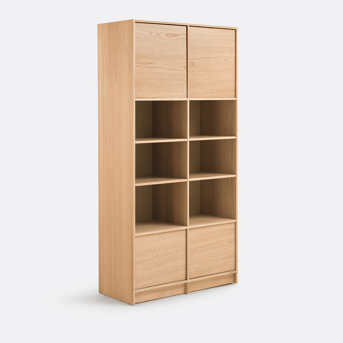 LA REDOUTE INTERIORS<br>Estante modular em carvalho, 4 portas Senssia