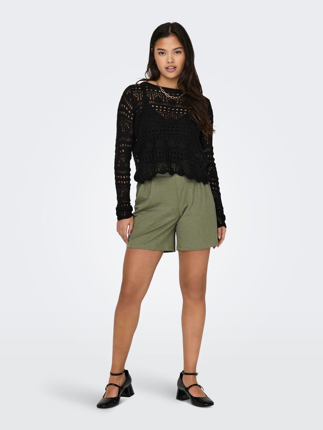 JDYSUN Strickpullover Black