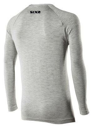 Sous Maillot Manches Longues Sixs TS2 Merinos Gris