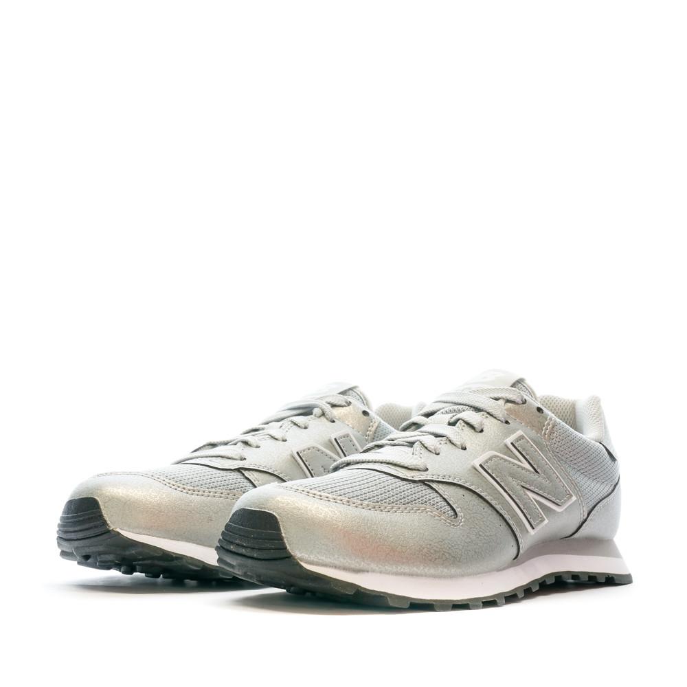 New Balance Basket Argenté Femme New Balance 500