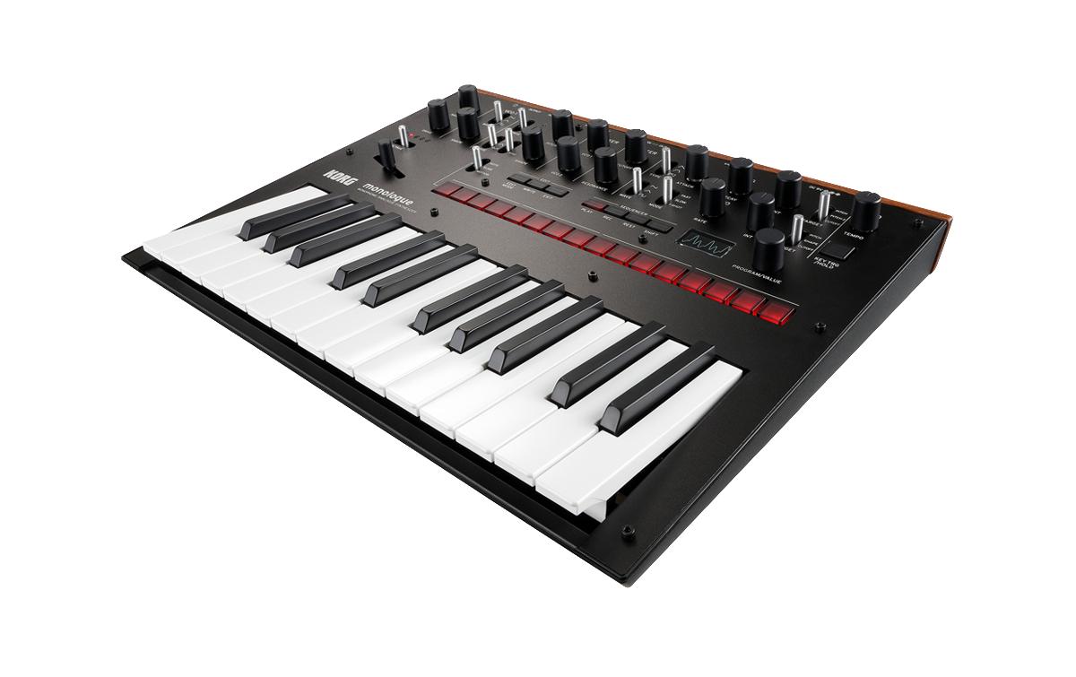 Synthesizer monologue Schwarz<br>Monophoner Analogsynthesizer