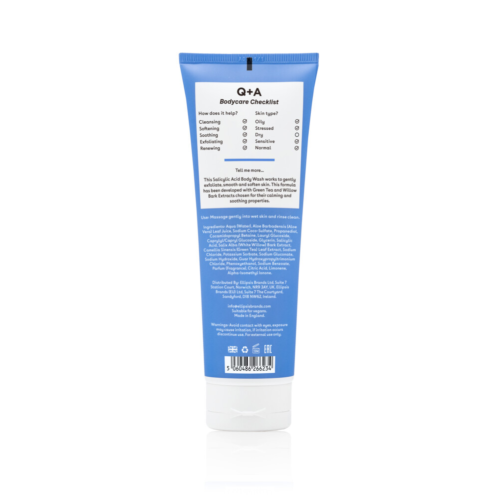 Q+A Salicylic Acid Body Wash250 ml