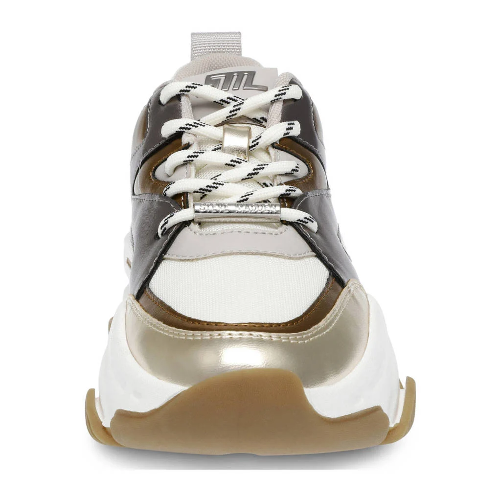 Steve Madden JProgsessivechunky sneakers zilver/goud