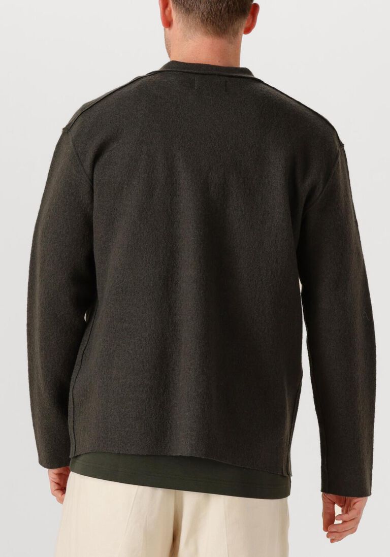 donkergroene nn.07 vest jonas 6398