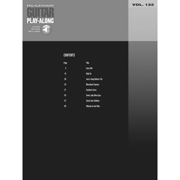 Hal Leonard Guitar Play-Along Crosby