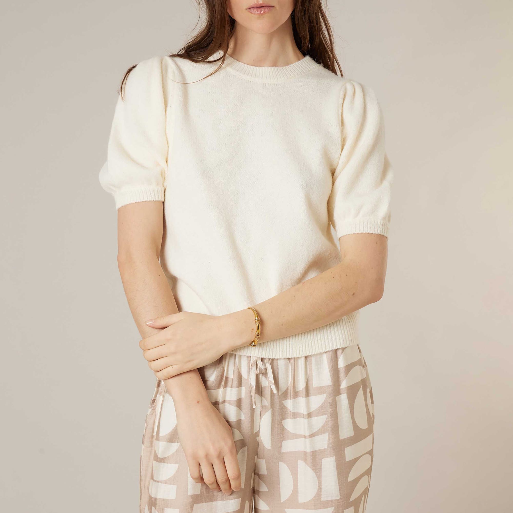 Pull Femme ecru