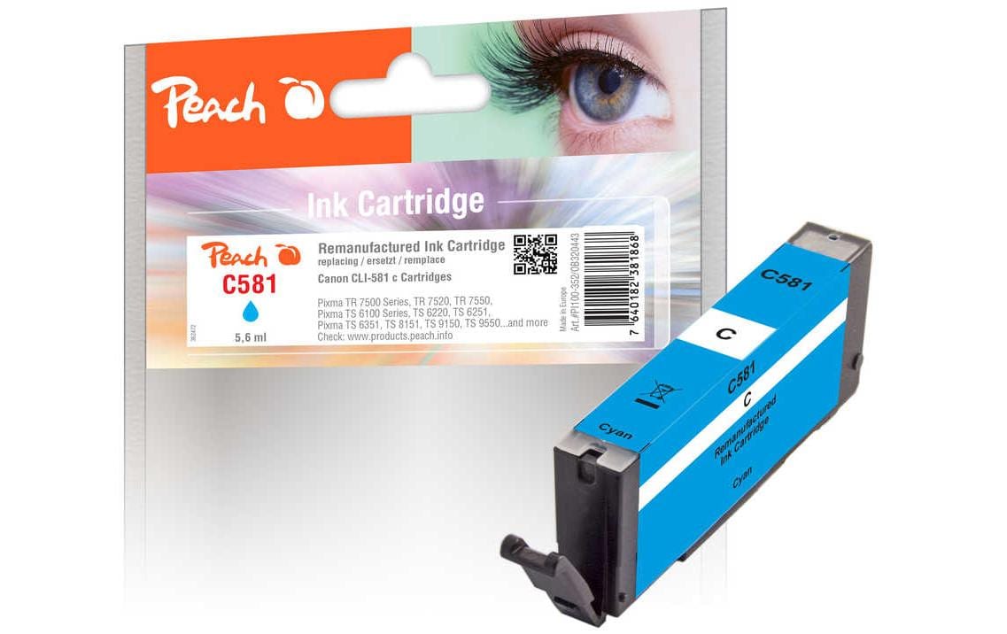 Tinte Canon CLI-581 CyanTinte, Cyan