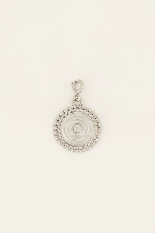 Custom bedel rond met structuur