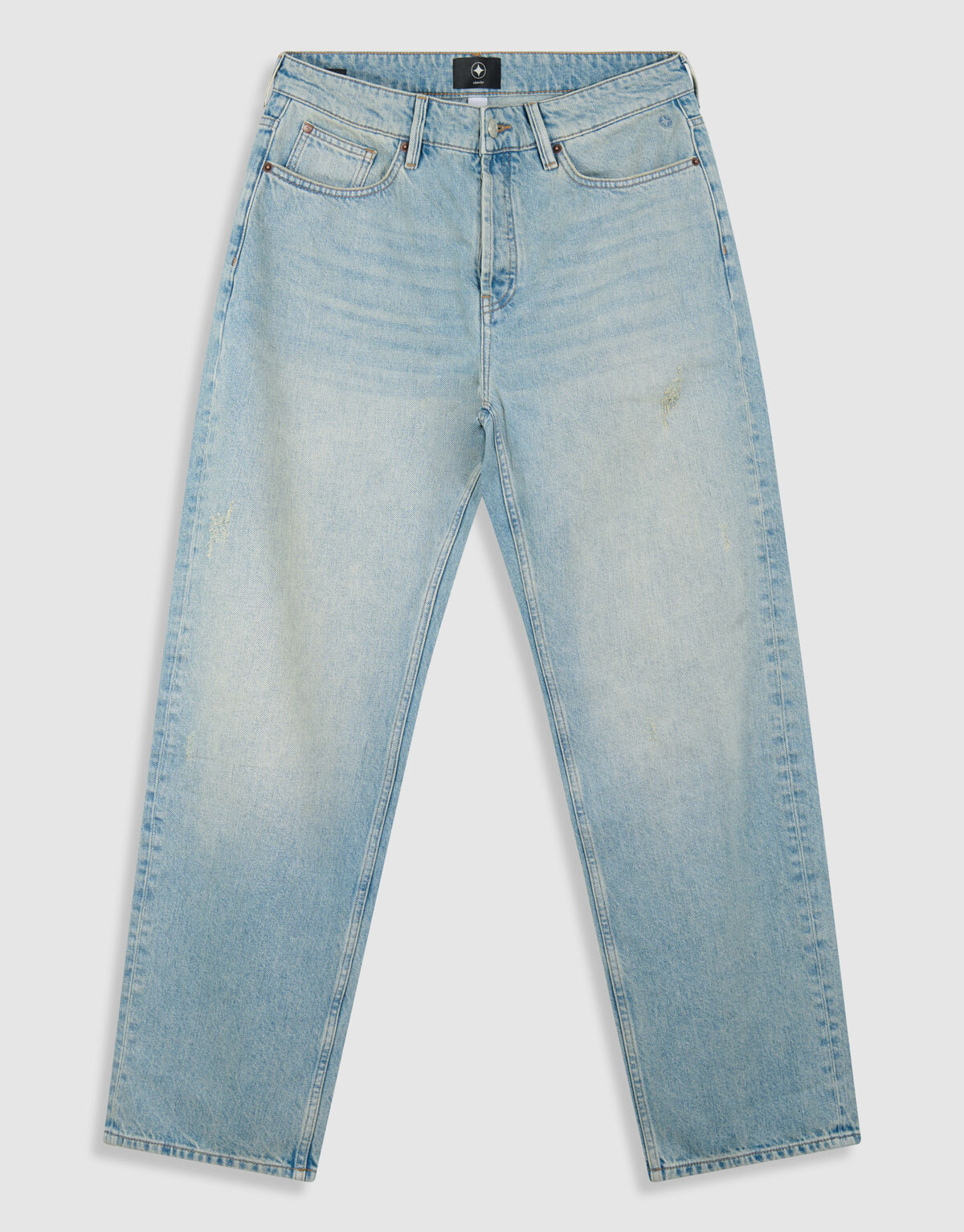 Destroy Relaxed Fit Jeans Bleached L32