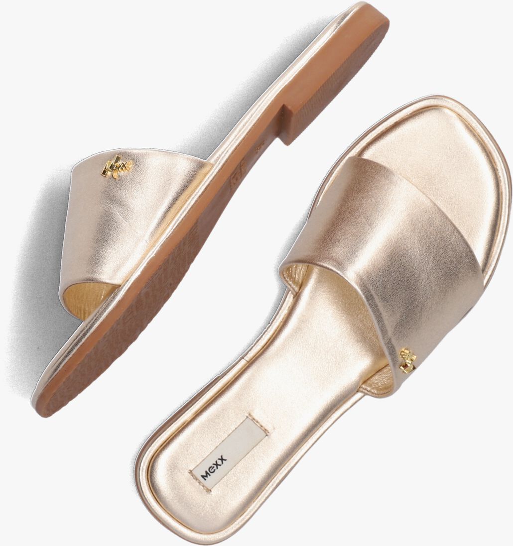 MEXX gouden mexx slippers jolie