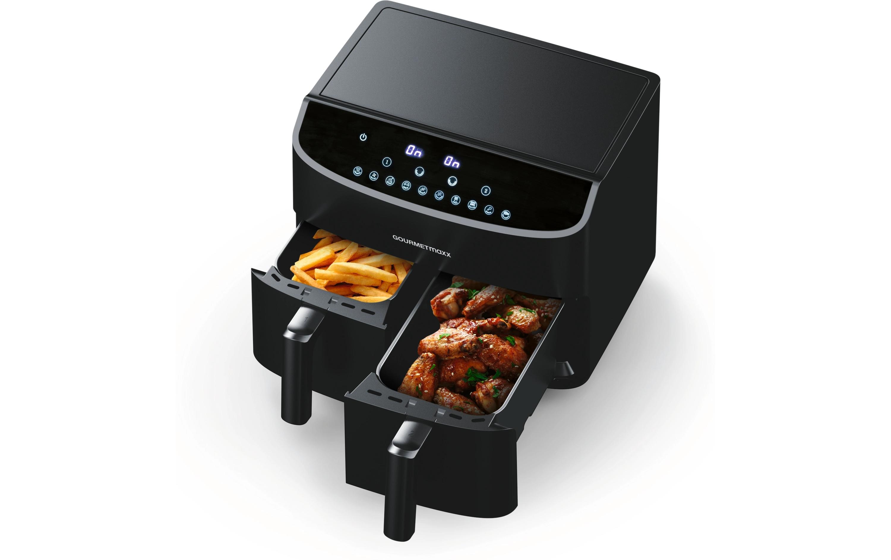 Heissluft-Fritteuse 6 kg, SchwarzVielseitiges Kochgerät mit Heissluft