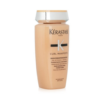 Kerastase Curl Manifesto Bain Hydratation Douceur Gentle Hydrating Creamy Shampoo (For Curly, Very Curly & Coily Hair) 250ml/8.5oz