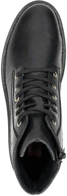 Rieker Veterschoenen Hoog zwart