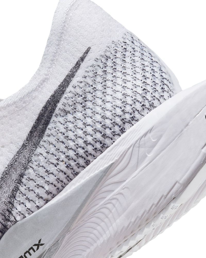 Chaussures de running Nike ZoomX Vaporfly Next% 3 Blanc & Gris pour homme