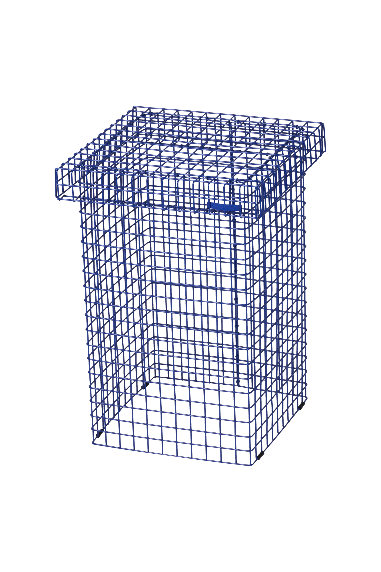 WIRE STOOL Stol | Metal. 34 x 34 x 50 cm. | Navy | Kalager Design