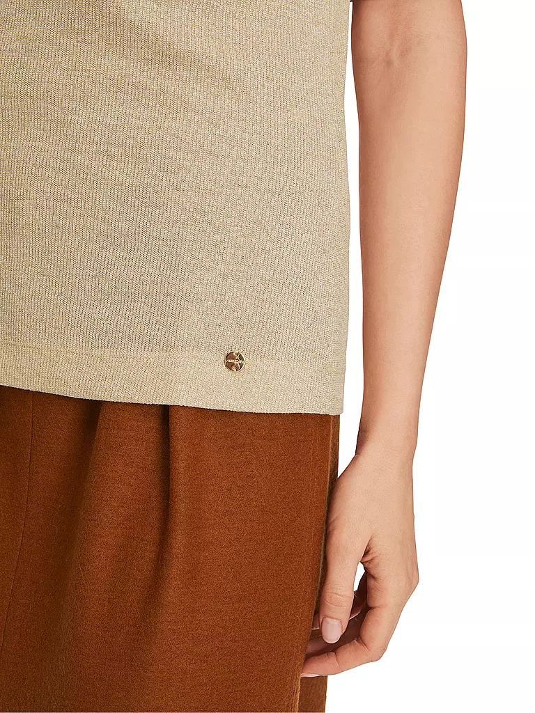 MARC CAIN Rollkragenshirt gold
