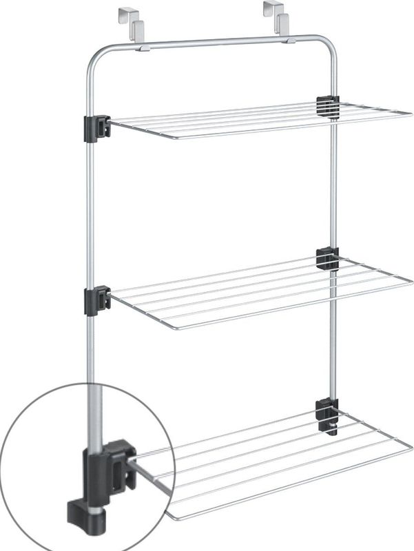 Metaltex - Gale - Droogrek - Zilver - Metaal - 11 Meter Drooglengte
