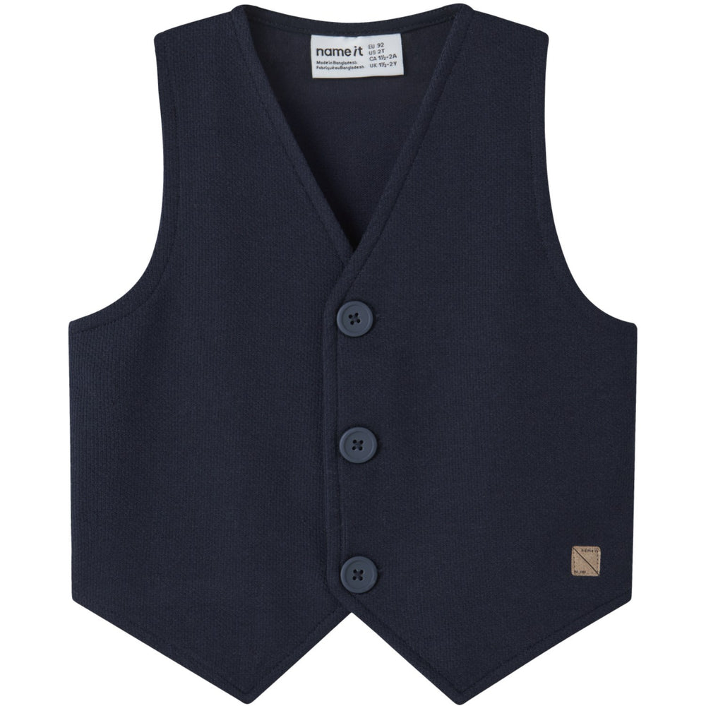 Køb Name It Navy Blazer Nmmrobino Vest Unb