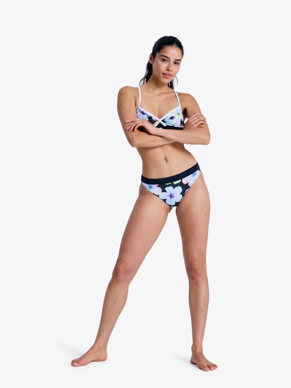 Roxy Active Classic Bas de bikini Noir Femme