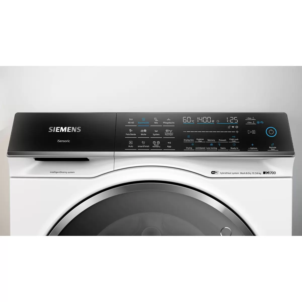Waschtrockner Kombigerät Siemens WN54C2A4CH weiss