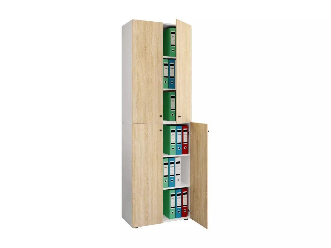Armoire de bureau Armoire à dossiers Lona 6 cas