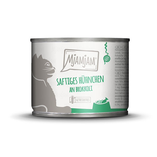 saftiges Hühnchen an Brokkoli