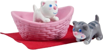 Figuren-Set LITTLE FRIENDS – KATZENBABYS 4-teilig in bunt