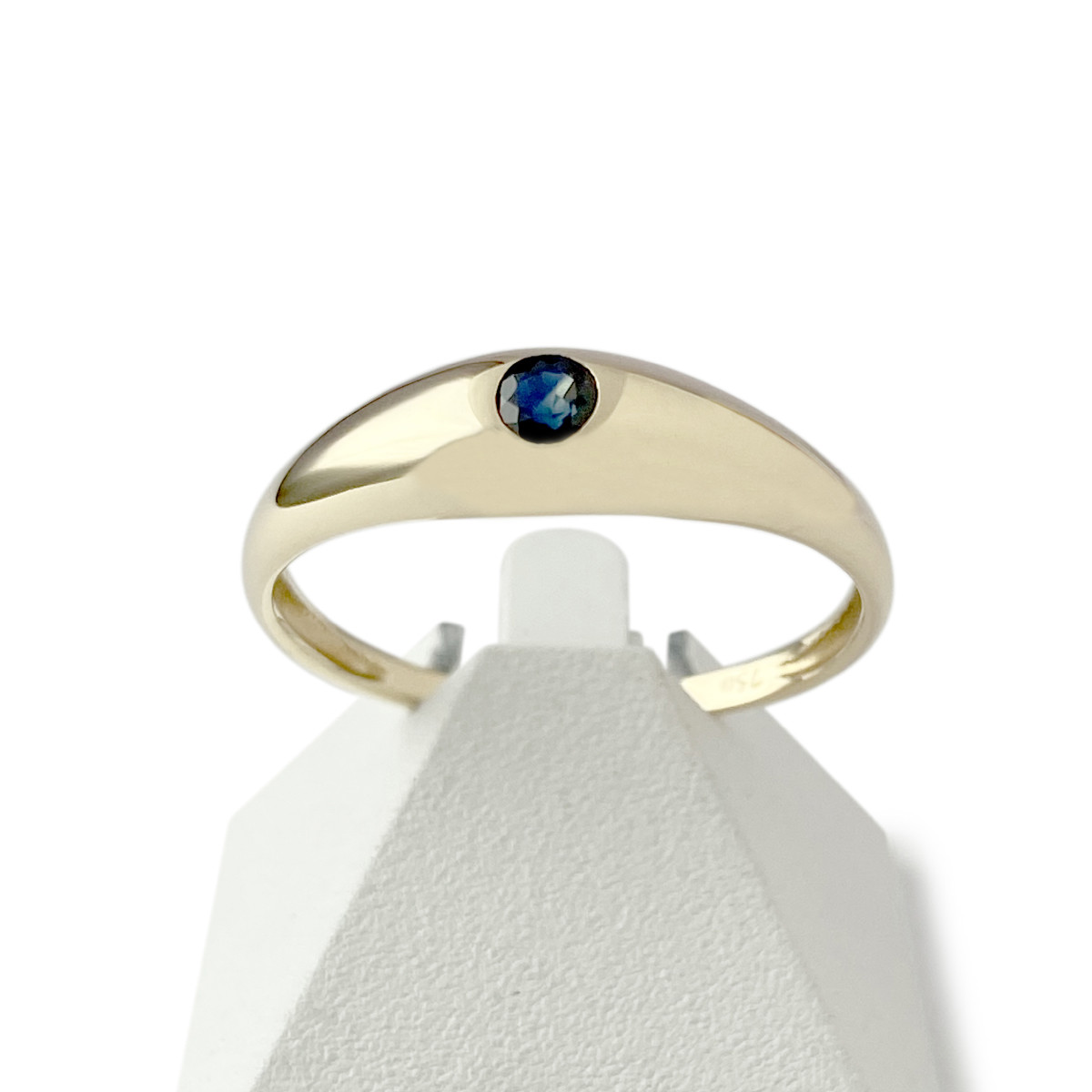 Bague d'occasion or 750 jaune saphir