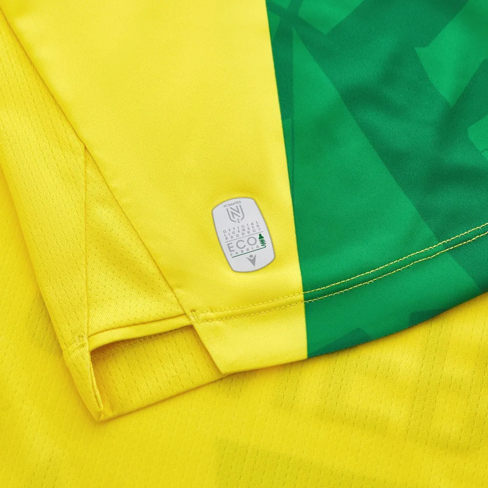Camiseta de manga curta Macron FC Nantes 24/25 para jogos em casa