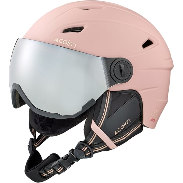 Casque de ski CAIRN ELECTRON VISOR MAT DUST PINK