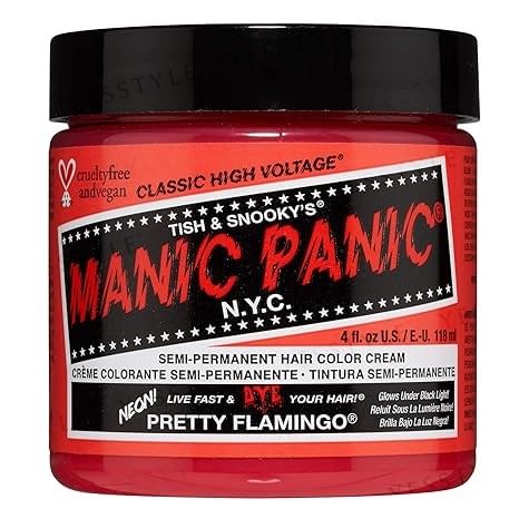 MANIC PANIC - Semi-permanente haarkleurcrème Pretty Flamingo
