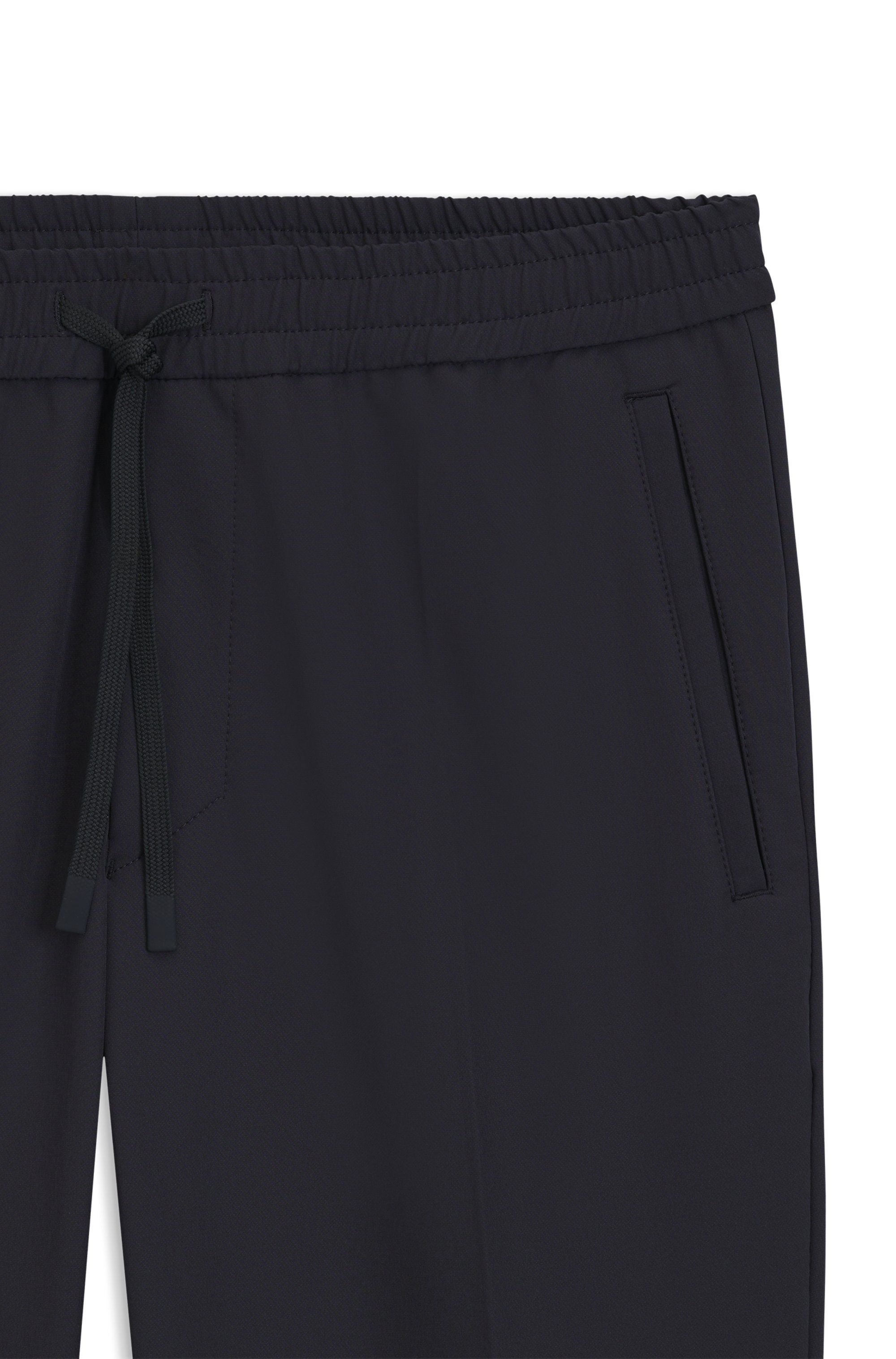 BOSS GREEN Stretch-Hose »T Flex«  mit elastischem Bund und Kordelzug Stretchhose Businesshose