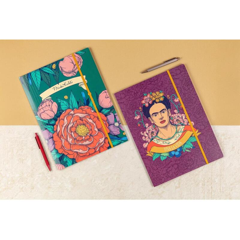 Frida Kahlo, Chemise à élastique 24x32cm
