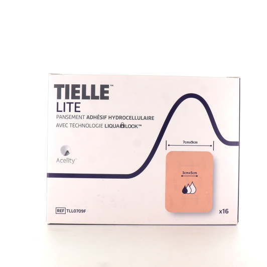 Pansement Tielle Lite pour Plaies Peu Exsudatives