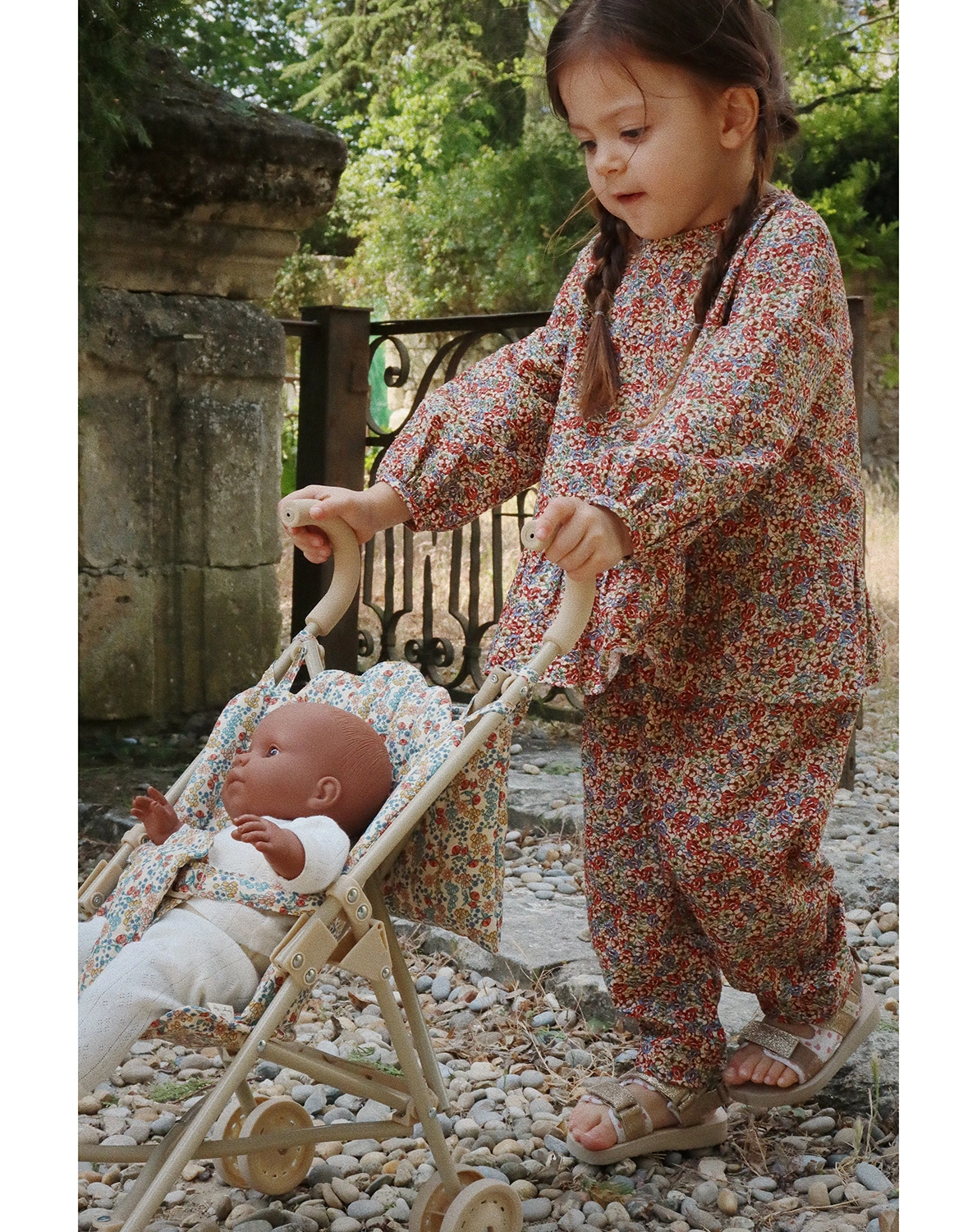 Puppenbuggy BIBI FLEUR