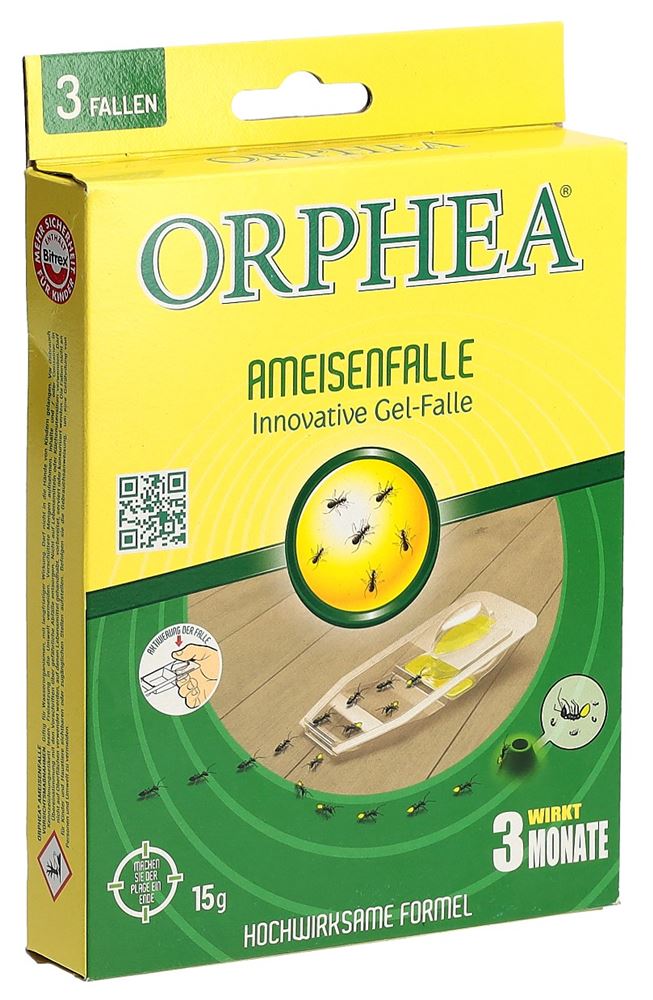 ORPHEA Gelfalle Ameisen<br>3 Stück