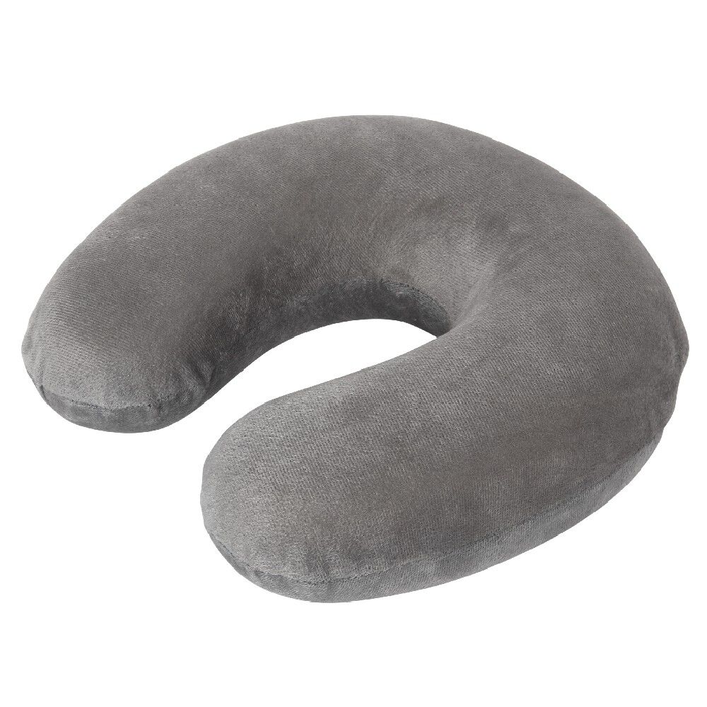 Coussin tour de cou à mémoire de forme gris