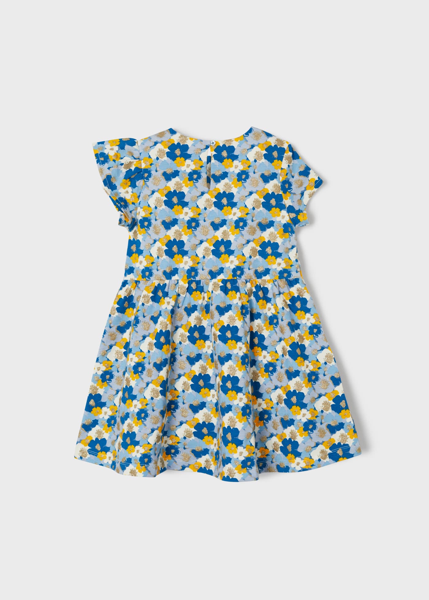 Vestido floral de algodão de melhor qualidade para meninas